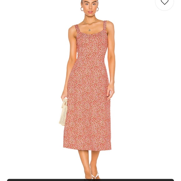 Free People Dresses & Skirts - Free People Lorelai Printed MIDI Dress NWT Large